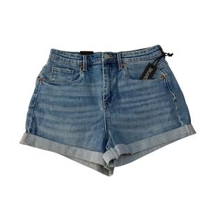 BlankNYC The Perry‎ High Rise Denim Cuffed Jean Shorts Size 28 New